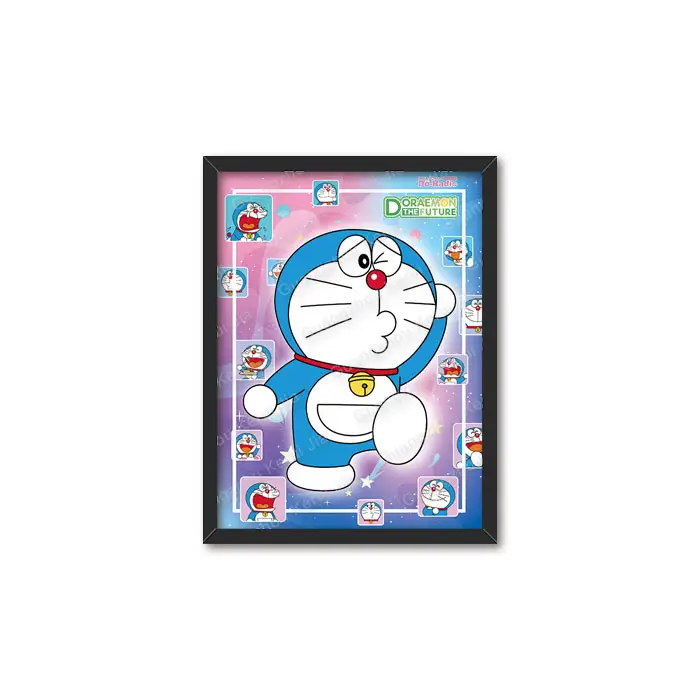 Kartun Klasik Micky Mouse Doraemon Marie Hello Kitty 3d Poster Anime 3D Poster Lentikular 3D untuk Hadiah Promosi