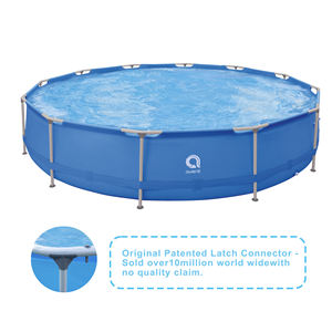 Piscinas Redondas <span class=keywords><strong>de</strong></span> Acero <span class=keywords><strong>de</strong></span> <span class=keywords><strong>15</strong></span> <span class=keywords><strong>Pies</strong></span>, Piscinas Jilong Avenli con Bomba y Filtro para Familias y Niños - Product Image 4