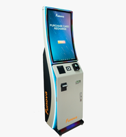 FUNOVA ATM10 Lecteur de codes QR/RFID 2025 – Kiosque d'inscription en libre-service pour cartes de membre et distributeur de billets pour salles d'arcade