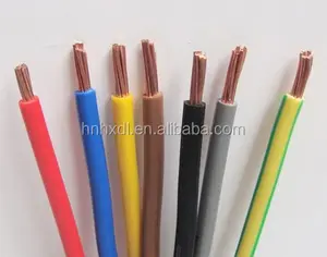 1,5mm 2,5mm 4mm 6mm 10mm Casa de cableado eléctrico cable alambre eléctrico de los precios de los