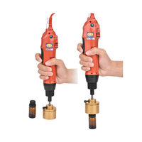 Machine de serrage et de capsulage industrielle électrique portative, vitesse réglable, moteur rechargeable, double tension (220V/110V) pour