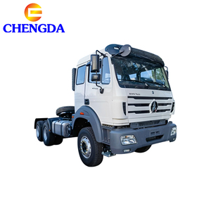 Camion tracteur Beiben 6x4 55 tonnes, cabine simple, conduite à gauche, 371 CV, Euro 2, pour le marché africain - Product Image 1