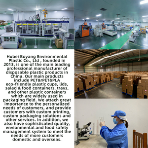 Rõ ràng vật nuôi dùng một lần nhựa lạnh uống cà phê trà bong bóng trà ly có nắp đậy sinh thái thân thiện 12oz 14oz 20oz 32oz 16oz Logo tùy chỉnh - Product Image 2