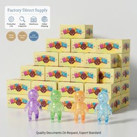 Jouet à presser Ugly Doll de la taille d'une paume, poupée noire anti-stress qui crache des bulles, jouet à rebond lent pour filles et garçons de 2 à 4 ans, marque BL, logo personnalisé