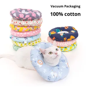 <span class=keywords><strong>Collar</strong></span> Isabelino de Poliéster para Mascotas, Anti-Mordidas, Anti-Adicción, Suave, con Diseño de Dibujos Animados, con Cintas Decorativas, para Gatos y Perros Esterilizados, PAWLUX - Product Image 3