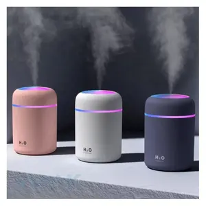 Humidifier Humidificador Colorful Led Light Cool Mist Portable H2O Usb Ultrasonic Colorful Cup Mini Car Air Humidifier For Bedroom Room