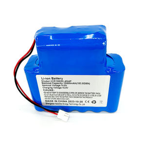 Batteria agli Ioni di Litio 18650 14.4v 14.8v 5200mah 6600mah 8000mah 8800mah 10400mah, Pacco Batterie Icr18650 4S9P 4S1P 4S2P 4S3P 4S4P 4S5P - Product Image 4