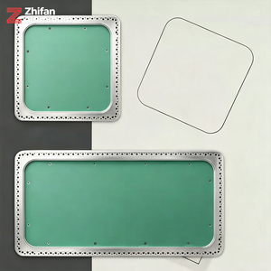 Pannello di accesso a parete <span class=keywords><strong>in</strong></span> alluminio ignifugo a scomparsa, sportello di ispezione a spinta manuale per <span class=keywords><strong>cartongesso</strong></span>, personalizzabile - Product Image 1