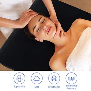 Matelas en mousse incurvé en forme <span class=keywords><strong>de</strong></span> vague pour salon <span class=keywords><strong>de</strong></span> beauté et spa, <span class=keywords><strong>table</strong></span> <span class=keywords><strong>de</strong></span> <span class=keywords><strong>massage</strong></span> pour extensions <span class=keywords><strong>de</strong></span> cils, <span class=keywords><strong>surmatelas</strong></span> en mousse pour lit <span class=keywords><strong>de</strong></span> cils - Product Image 5