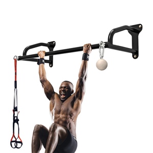 PB1419 porta sulla parete barra orizzontale di casa per bambini adulti interni ed esterni Pull-Up barra singola Stretching - Product Image 1