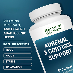 Compléments alimentaires naturels pour le sommeil apaisant et <span class=keywords><strong>l</strong></span>'équilibre du cortisol, 60 capsules, marque privée OEM, pour femmes et hommes - Product Image 3