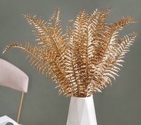 2024 feuilles de couleur or Offre Spéciale décoration de Noël feuilles artificielles décor