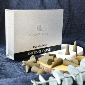 Đốt hương nón và gậy Bộ Quà Tặng tùy chỉnh nhãn hiệu riêng Sage hương nón gói sản phẩm tùy chỉnh hương nón hoa oải hương - Product Image 2