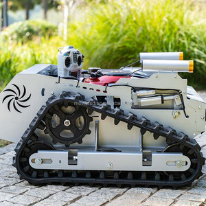 High Quality CE Approve Grass Cutting Machine Crawler Brush Cutter for Agriculture <strong>Electric</strong> Remote Control Robot <strong>Lawn</strong> <strong>Mower</strong> - Product Image 3