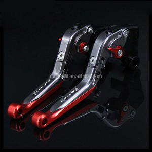 यामाहा MT-03 mt03 एमटी 03 2015-2018 मोटरसाइकिल एक्सेसरीज cnc फोल्डिंग एक्सटेंडेबल ब्रेक क्लच लीवर्स लोगो mt03 - Product Image 3