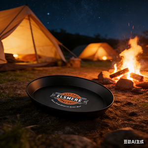 Plateau de service rond en plastique pour bar, personnalisé, transparent, antidérapant, grand plateau rond, plateaux de bar, OEM - Product Image 4