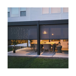 <span class=keywords><strong>3x3</strong></span> 3x4 4x3 4x4 4x5 4x6 6x3 6x4 6x5 6x6m Pergola moderne à persiennes extérieure en aluminium pour jardin - Product Image 1