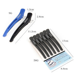 Peluquería <span class=keywords><strong>Cocodrilo</strong></span> y <span class=keywords><strong>cocodrilo</strong></span> usados con dientes Sección de cabello Clip de peluquería - Product Image 6