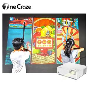 AR bắn cung thời gian thực tương tác chiếu tường sân chơi trong nhà Thiết bị quảng cáo 10 + Trò chơi giáo dục Ba người chơi - Product Image 3