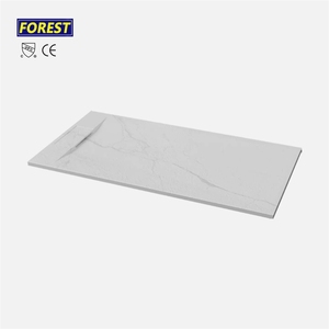 Receveur de <span class=keywords><strong>douche</strong></span> en surface solide SMC sur mesure pour salle de bain, avec drain intégré, modèle 2026 - Product Image 6