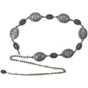 Chaînes de ventre bohèmes vintage <span class=keywords><strong>chic</strong></span> pour femmes, <span class=keywords><strong>ceinture</strong></span> en métal exquise pour dames, parfaite pour assortir aux robes, au quotidien et aux soirées - Product Image 1