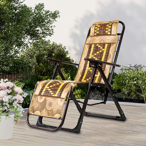 Silla <span class=keywords><strong>reclinable</strong></span> plegable para <span class=keywords><strong>playa</strong></span> al aire libre Dingsheng, sillas con alfombrilla de bambú, silla plegable - Product Image 1