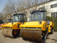 Efficacité élevée vibratoire de tassement de tambour en acier de double du compacteur LTC212 de route de 12 tonnes