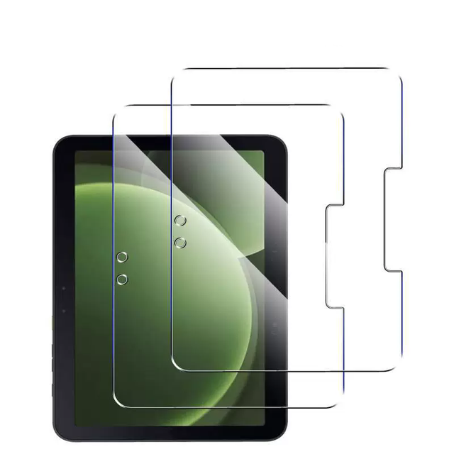 2D HD Clear Tablet Guard Tempered Glass Screen Protector for Samsung Galaxy Tab Active 5 4 Pro With Package
