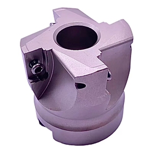 Fresa R390 de acero indexable, cabezal de fresado de hombro de acero, 4 flautas, antivibración, corte de alta eficiencia, 1 unidad - Product Image 4