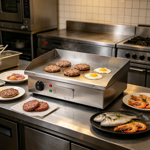 Commercial Stainless Steel Electric <b>Griddle</b> <b>Flat</b> <b>Top</b> Grill For Restaurant Kitchen Equipment 220-240V CE Certified - Product Image 4