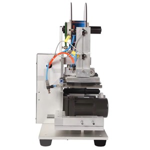 Semi Automatic Flat Bottle Labeling Machine 15-30 pcs/min Plastic Glass <b>Metal</b> <b>Packaging</b> Electric 220V 110V - Product Image 4