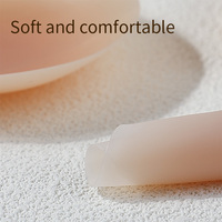 Cache-tétons en silicone mat sans colle, couleur chair, adhésifs, réutilisables pour femmes, vente en gros, direct usine OEM, en vrac