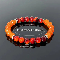 2025 à la mode argent aimant Bracelet 8mm pierre naturelle perlée Bracelet richesse argent Attraction Bracelet bijoux