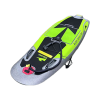 Planche de surf électrique légère pour les sports nautiques professionnels, jet de puissance à grande vitesse, planche de ski debout portable pour les eaux océaniques