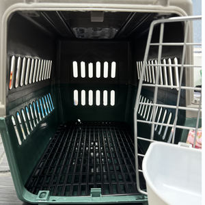 Küçük evcil hayvan taşıyıcı kutu için geri dönüşümlü malzemeler açık seyahat evcil hayvan taşıyıcı kafes - Product Image 5