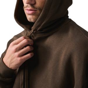 Nouvelle arrivée OEM, sweat à capuche en cachemire écologique pour homme, mode, entraînement, avec broderie et impression unie, saison d'automne - Product Image 6