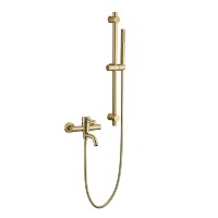 Produits populaires 304 Ensemble de mitigeur de douche thermostatique en acier inoxydable Ensemble de douchette à levier unique