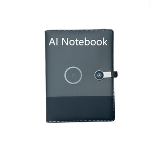 Juegos de cuaderno de chat inteligente AI <span class=keywords><strong>Agenda</strong></span> con logotipo personalizado con Banco de energía y estación de carga inalámbrica regalos de negocios juegos promocionales - Product Image 1