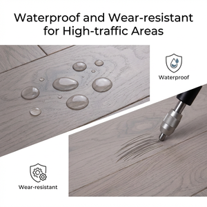 Suelo de madera maciza de teca de Birmania con diseño en espiga a 45 grados, resistente a la humedad, para baile, de acabado liso. - Product Image 5