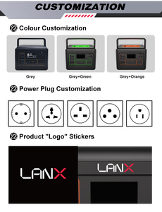 เครื่องกำเนิดไฟฟ้าพลังงานแสงอาทิตย์แบบชาร์จไฟได้สำหรับสถานีพลังงาน Lifepo4แบบพกพาพลังงานสำรองแบบชาร์จไฟได้สำหรับกลางแจ้ง MPPT PURE - Product Image 5
