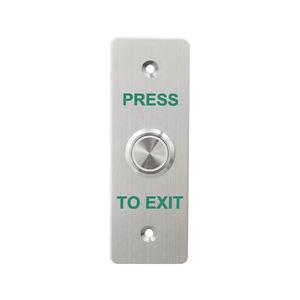 Good Quality Waterproof Door <strong>Exit</strong> <strong>Button</strong> Access Control System Metal <strong>Exit</strong> <strong>Push</strong> <strong>Button</strong> Switch Waterproof <strong>Push</strong> to <strong>Exit</strong> Switch - Product Image 1