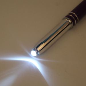 Custom Logo 2 in 1 Capacitive Stylus Click Metal <b>Ballpoint</b> <b>Pen</b> With Top Inlaid Crystal Two-Tone Barrel Luxury Signature <b>Pen</b> - Product Image 5
