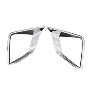 อุปกรณ์ตกแต่ง <span class=keywords><strong>XPANDER</strong></span> ฝาครอบไฟหน้า ABS โครเมียม ฝาครอบไฟหน้าสำหรับมิตซูบิชิ เอ็กซ์แพนเดอร์ ปี 2018 <span class=keywords><strong>2019</strong></span> 2020 2021 - Product Image 2