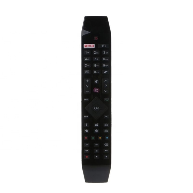 Replacement Fixed Code IR Remote Control RC49141 for Hitachi Smart 4K LED TVs Black ABS Fits 32HB1W66l