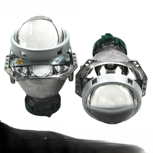 Phares LED Haute Définition Deuxième Génération D2H Double Faisceau Lentille 3.0 Effet Œil de Poisson/Œil d'Ange/Démon Phares de Voiture HID Modifiés - Product Image 1