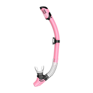 أنبوب تنفس مضاد للتسرب خفيف الوزن ومريح ومتين مع فوهة سيليكون قابلة للتعديل للسباحة والغوص للبالغين - Product Image 3