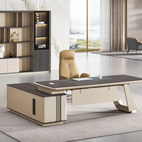 Stile minimalista Design grande tavolo da ufficio in legno