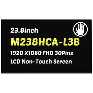 <span class=keywords><strong>Pantalla</strong></span> LCD Original Nueva de 23.8 Pulgadas M238HCA-L3B, Reemplazo de <span class=keywords><strong>Pantalla</strong></span> No Táctil de 23.8 Pulgadas, 1920X1080 FHD, 30 Pines - Product Image 1