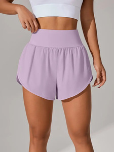 Falda pantalón deportiva 2 en 1 de cintura alta para mujer, de secado rápido, con pantalón corto interior, logotipo personalizado, para tenis, golf, entrenamiento y running - Product Image 5
