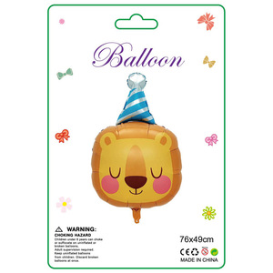 Ballon en forme d'ours mignon 76x48cm, décoration de fête, ballon en feuille d'aluminium pour anniversaire, animal de dessin animé - Product Image 3